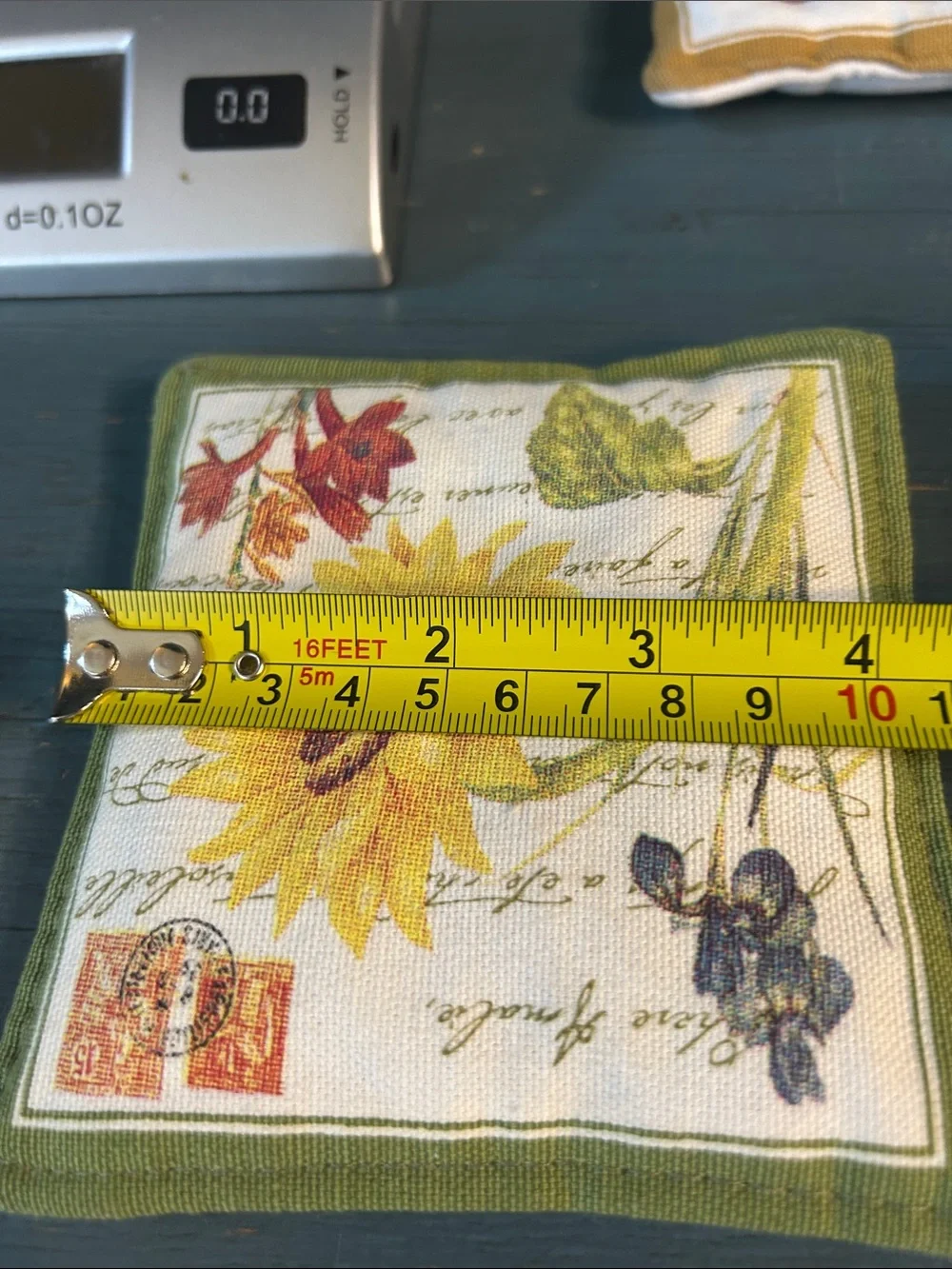 Alice Cottage Spice Mug Mats | Sunflower Floral & Books/Teacup Sachet Pillow